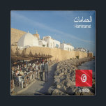 Aimant zTN019 HAMMAMET EL-♥ AMMAMAT, Tunisie, Réfrigérate<br><div class="desc">Vous y trouverez le souvenir de vos vacances. Cette catégorie contient des aimants frigorifiques de nombreux endroits en Tunisie. (zTN019 HAMMAMET EL-♥ AMMAMAMAT, Tunisie, aimant frigo frigo). Amaze amis et parents avec les souvenirs uniques de votre voyage. Essaie-nous ! #LeoPepeDesign - afrique - tunisie, leopepedesign, voyage photo turisme, cadeau souvenir...</div>