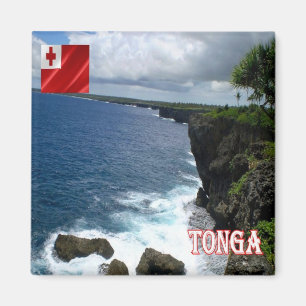 Aimant zTO007 TONGA, Littoral, Océanie, Réfrigérateur