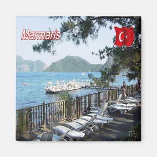 Aimant zTR008 MARMARIS, Turquie, Europe, Fridge