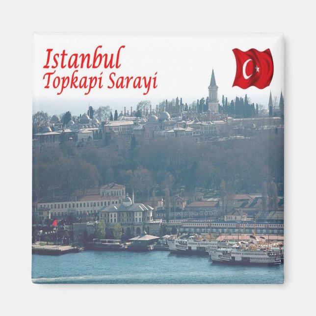Aimant zTR009 ISTANBUL TOPKAPI, Turquie, Europe, Fridge (Devant)