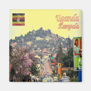 Aimant zUG008 KAMPALA, banlieue, Ouganda, Afrique, réfrig