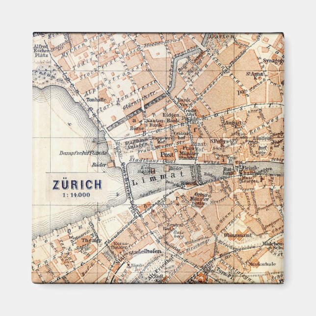 Aimant Zurich (Devant)