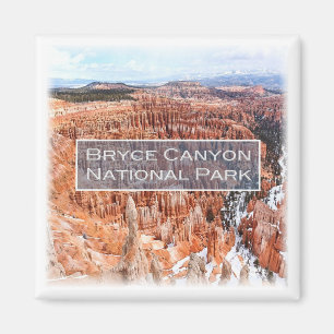 Aimant zUS043 BRYCE CANYON N.P. Utah, America, Fridge