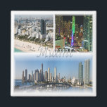 Aimant zUS053 Mosaïque MIAMI, Floride, Amérique, Fridge<br><div class="desc">Vous y trouverez le souvenir de vos vacances. Cette catégorie contient des aimants frigorifiques de nombreux endroits en Amérique. (zUS053 MIAMI mosaïque, Floride, Amérique, aimant frigo). Amaze amis et parents avec les souvenirs uniques de votre voyage. Essaie-nous ! #LeoPepeDesign - le centre-ville de miami skyline, le centre-ville de miami la...</div>