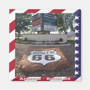 Aimant zUS087 ROUTE 66, Arizona, Amérique, Fridge