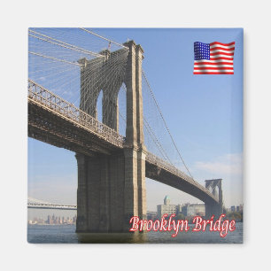 Aimant zUS112 BROOKLYN Bridge, New York City, Fridge