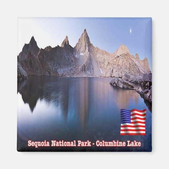 Aimant zUS128 SEQUOIA N.P. Columbine Lake, Fridge (Devant)