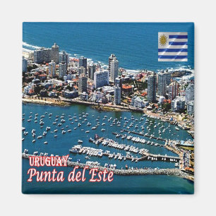 Aimant zUY006 PUNTA D'ESTE, Uruguay, Amérique, Frigo