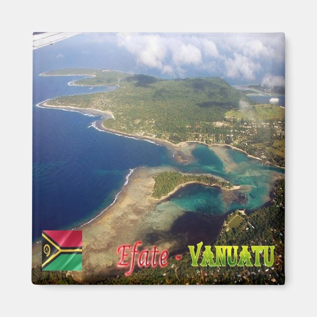 Aimant zVU006 EFATE, ERAKOR Island, Vanuatu, Frigo (Devant)