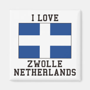 Aimant Zwolle, drapeau néerlandais