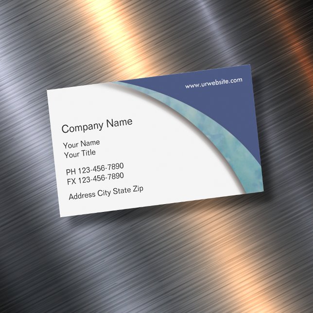 Aimants de carte de visite pour comptable (Créateur téléchargé)
