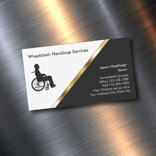 Aimants de cartes de visite médicaux pour fauteuil