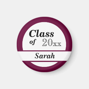 Aimants de fin d'études personnalisés