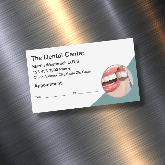 Aimants de rappel de rendez-vous chez le dentiste  (Créateur téléchargé)