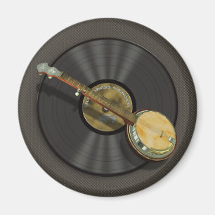 Aimants du frigo Banjo Music