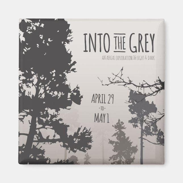 Aimants du poster de Grey Versatile Arts (Devant)