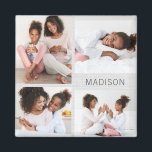 Aimants Photo Personnalisés Moments Heureux<br><div class="desc">Les cadeaux photo sont les meilleurs cadeaux ! Facilement personnalisables avec votre texte et/ou photo(s) pour un look personnalisé. Conçus par Berry Berry Sweet,  Papeterie Moderne et Cadeaux Personnalisés. Visitez notre site web sur www.berryberrysweet.com pour voir nos gammes de produits complètes.</div>