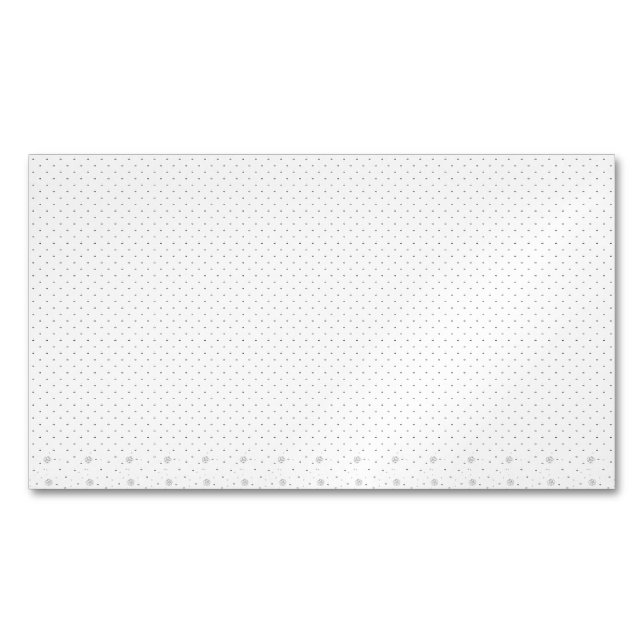 Aimants pour Cartes de Visite | Style Moderne – Du (devant)