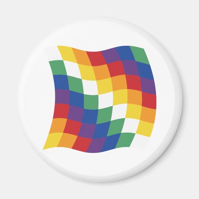 Aimara Magnet Drapeau (Devant)