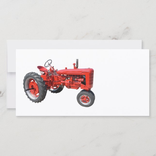 AIME CES VIEUX TRACTEURS ROUGES (Devant)