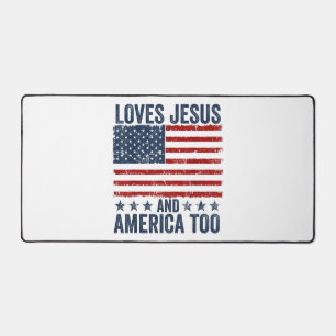 Aime Jésus et l'Amérique Trop Dieu Chrétien 4ème d