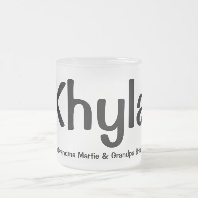 Aimé par Grand-Parents Mug (Centre)