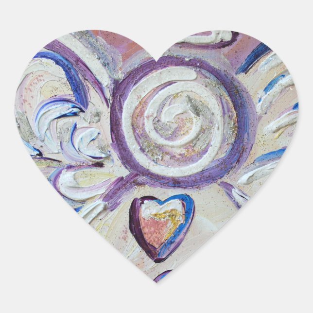 Aimer Angel Art Autocollants personnalisés (Devant)