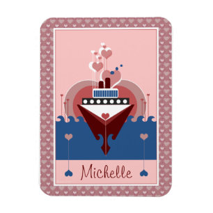 Aimer bateau de croisière Magnet Flexi personnalis