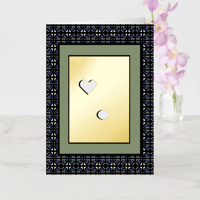 AIMER Ce que vous faites Carte de voeux - Adiela A (Orchidée)