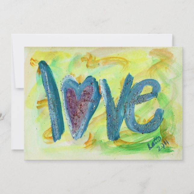 Aimer Fresh Spring Invitations ou annonces (Devant)