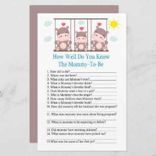 Aimer hippo Comme vous connaissez bien le jeu baby