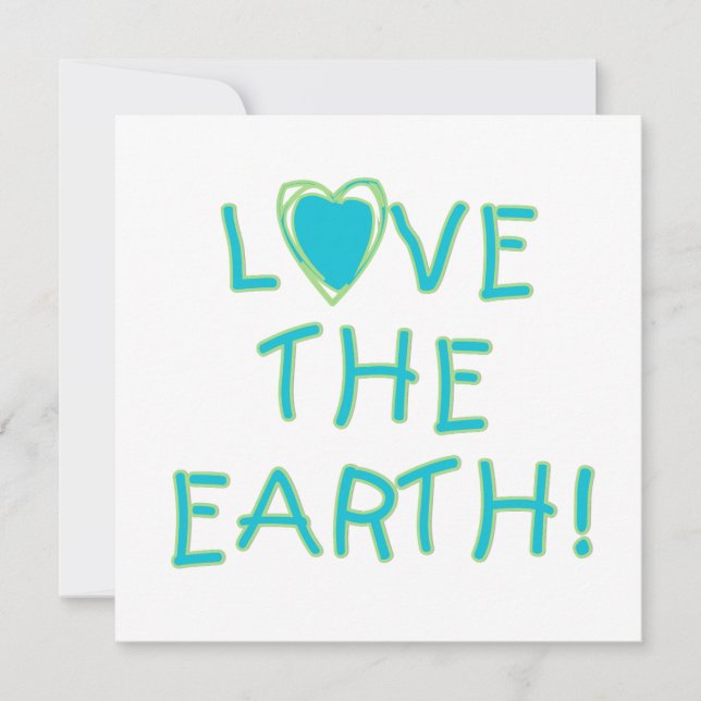 Aimer la Terre De l'environnement (Devant)