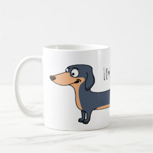 Aimer le chien long - Dachshund Mug