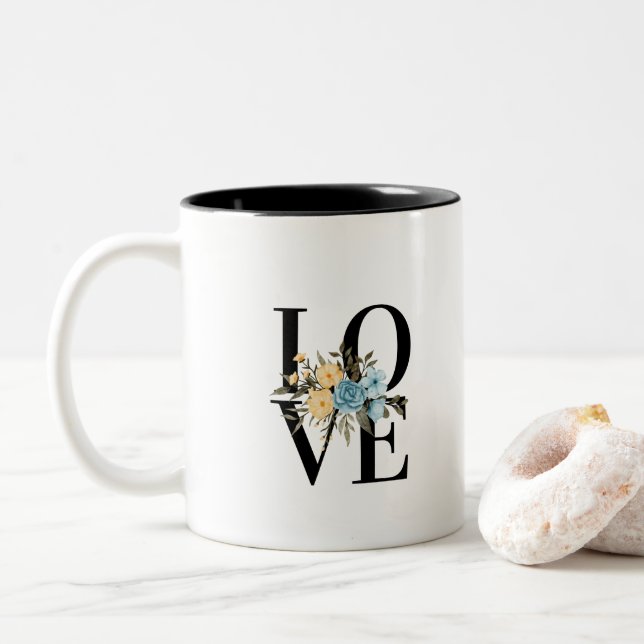 Aimer les tasses de café (Avec donut)