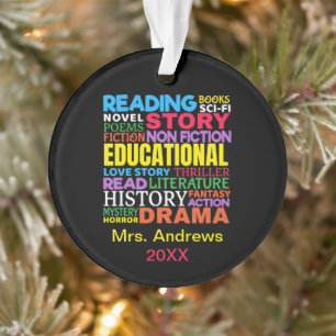 Aimer lire des livres - Genre Word Art