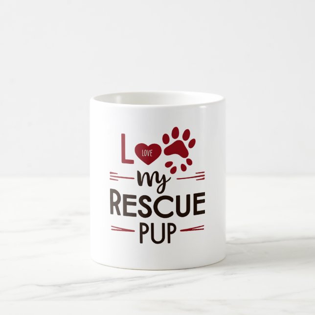 Aimer ma Secourt Pup Mug (Centre)