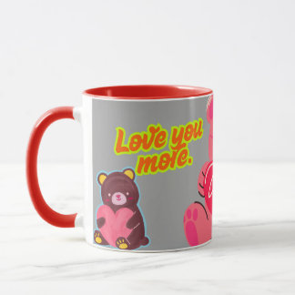 Aimer Plus Ours En Conflit | Couples mignons Mug