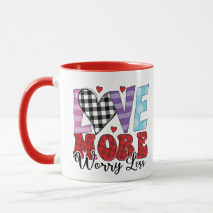 Aimer Plus S'Inquiéter Moins, Mug café de la Saint