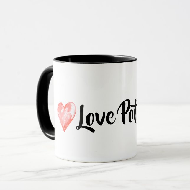 Aimer Potion Café Mug Valentines Jour Cadeau (Devant gauche)