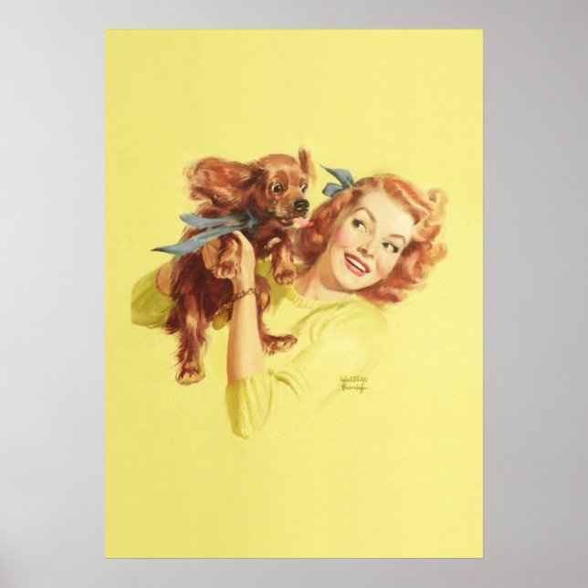Aimer PUP PIN UP Poster 20 x 28 (Devant)