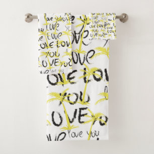 Aimer You Texte Art Palms été