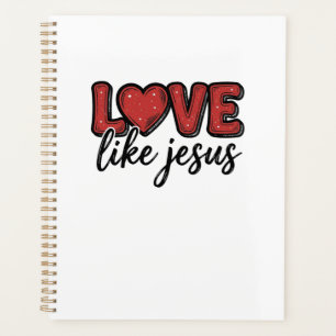 Aimez comme Jésus Modèle de T-shirt chrétien vinta