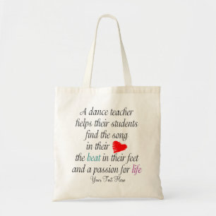 Aimez enseigner le sac de danse - personnalisable