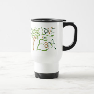Aimez la tasse réutilisable de la terre