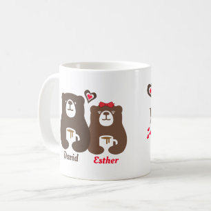 Aimez le temps de café avec ma tasse d'ours de