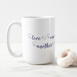 Aimez les uns les autres tasse à café