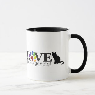 AIMEZ ma tasse Polydactyl