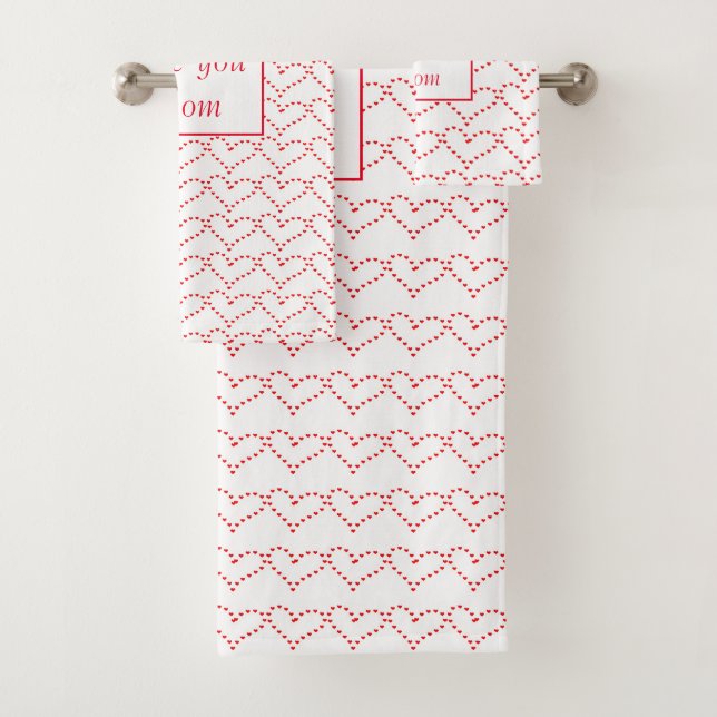 Aimez maman serviettes (En situation)