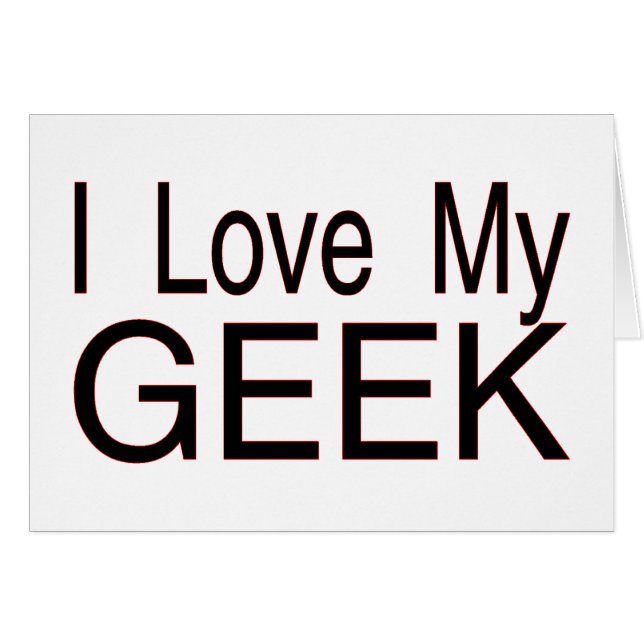 Aimez mon geek (Devant horizontal)