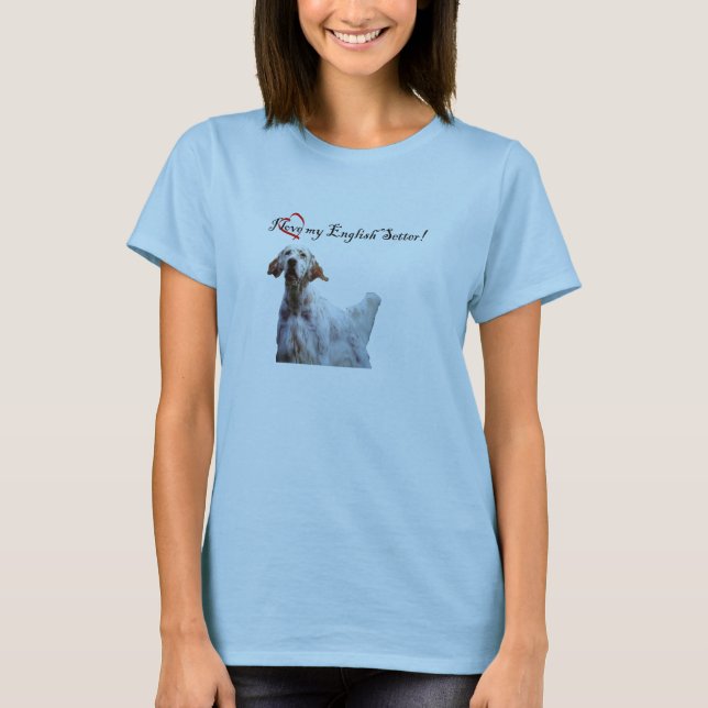 aimez mon T-shirt de poseur anglais (Devant)